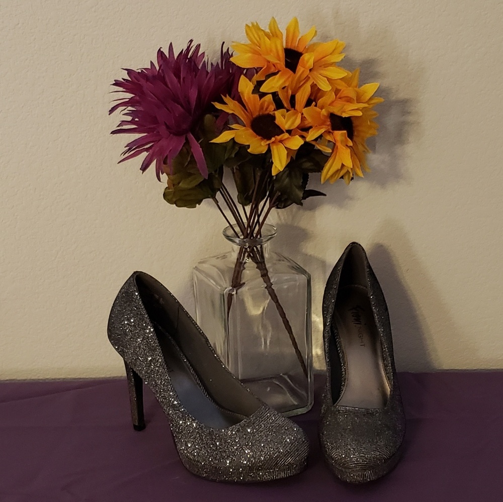 Fioni Night Sparkle Heels